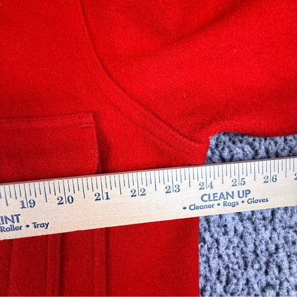 Vintage Filson Mackinaw Wool Cruiser Red Mens 42 Hunting Jacket Seattle USA READ - Picture 12 of 16